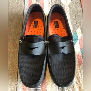 Swims Black Loafers